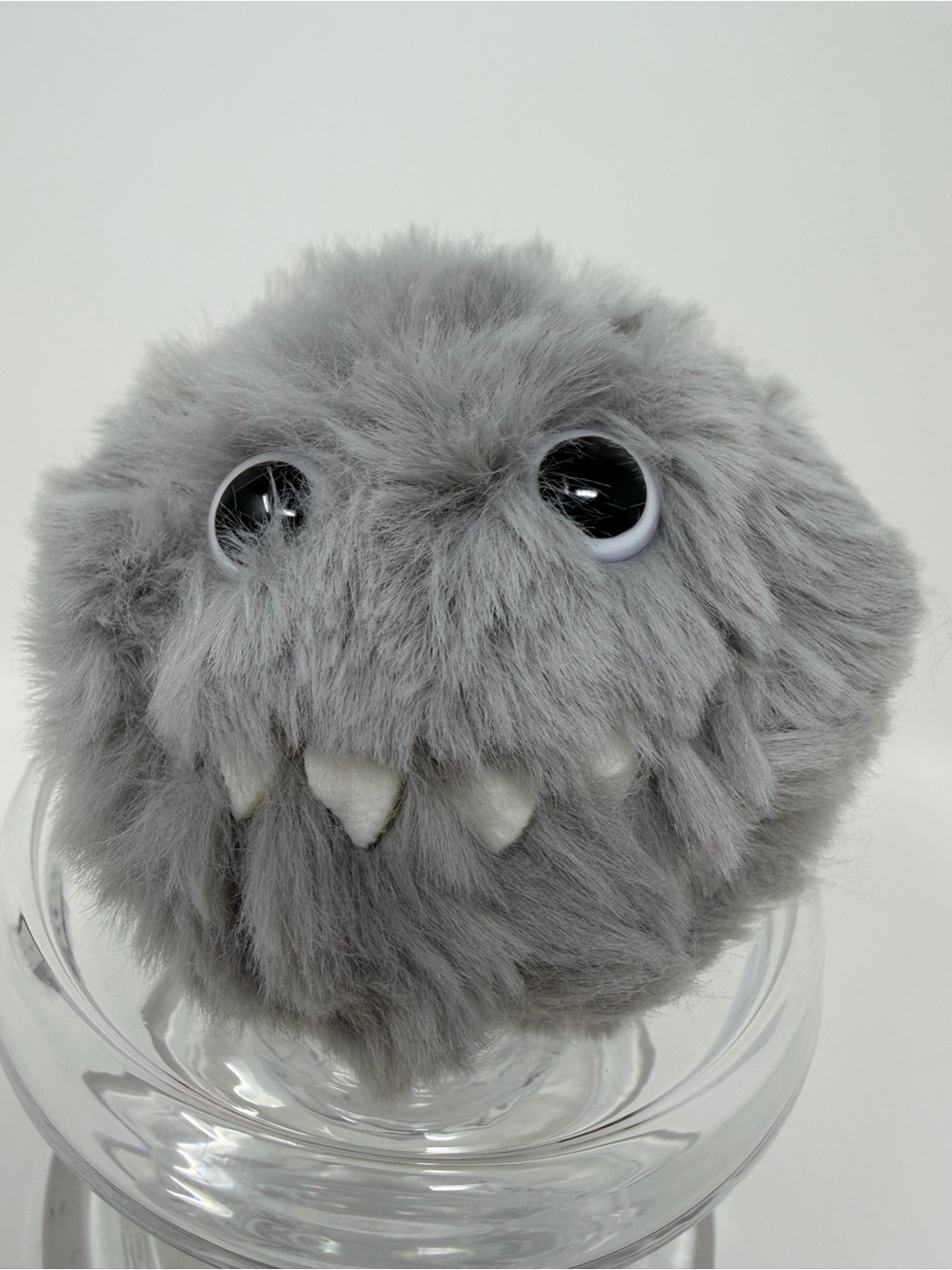 FLUFFY SMOKEY GREY INSTINCTOY Popmart FLYING EROSION MONSTER Plush Pendant